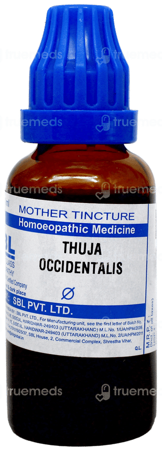 Sbl Thuja Occidentalis Q Mother Tincture 30Ml